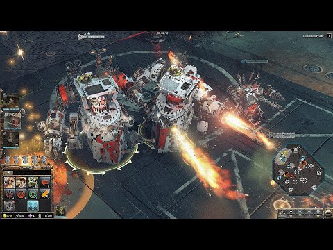 Massive Battle 3 Vs 3 - ORKS Vs ELDAR - Warhammer 40K Dawn of War 3