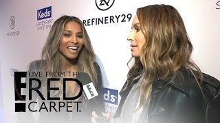 Ciara Shows Major Cleavage, Talks Keds Shoes | Live from the Red Carpet | E! News
