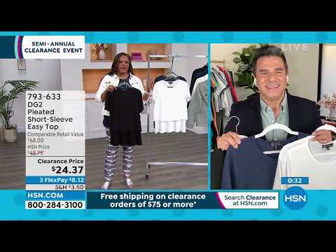 HSN | Semi-Annual DG2 by Diane Gilman Fashions Clearance 06.29.2022 - 08 PM