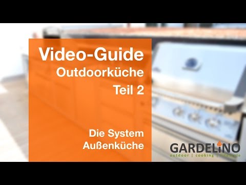 Outdoorküche bauen Ratgeber - Die System Außenküche (Teil 2)