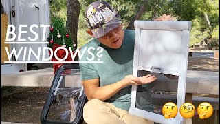 Best RV/Van Windows? Artic Tern "Awning Style" Unboxing and First Impressions! 🧐