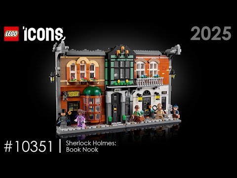 LEGO Icons - Sherlock Holmes: Book Nook 10351