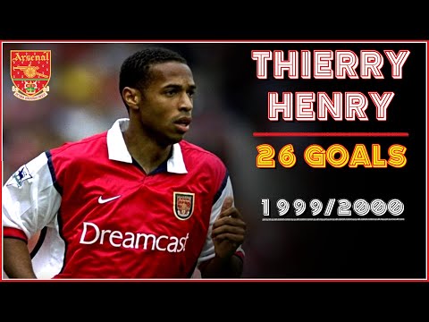 Thierry HENRY ➥ All 26 Goals of 1999/2000 | Arsenal [HD]