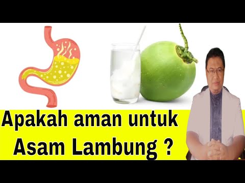 Apakah penderita asam lambung boleh minum air kelapa muda ?