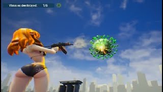 Hentai vs Virus: I Am Waifu Gameplay Part 1