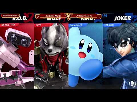 Zomba / moxi vs LebronJamesofSuperMario / omega - Ultimate Doubles Winners Round 3  - Rock the Winds