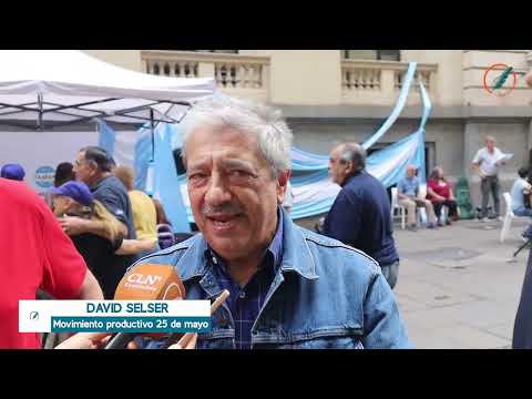 El Movimiento Productivo 25 de Mayo se sumó a la colecta de firmas de adultos mayores en Rosario