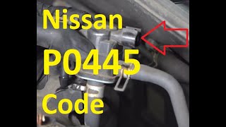 dtc p0445 interpretation