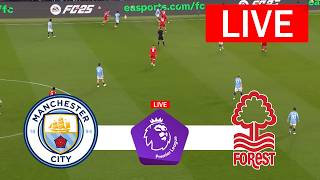 MANCHESTER CITY VS NOTTINGHAM FOREST LIVE | PREMIER LEAGUE 2026 | MATCH LIVE TODAY!