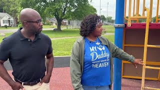 Mother of 4-year-old Detroit boy killed last summer pushes for new playground