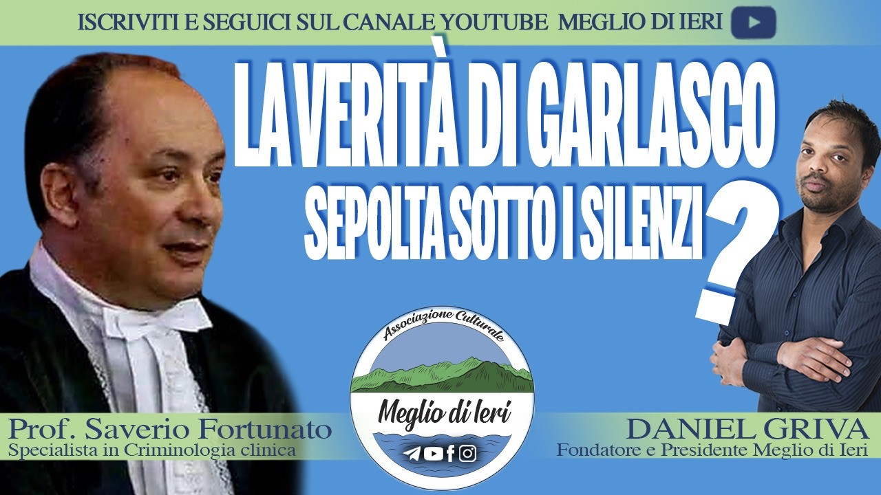 La verità di Garlasco sepolta sotto i silenzi? - SAVERIO FORTUNATO - Criminologo