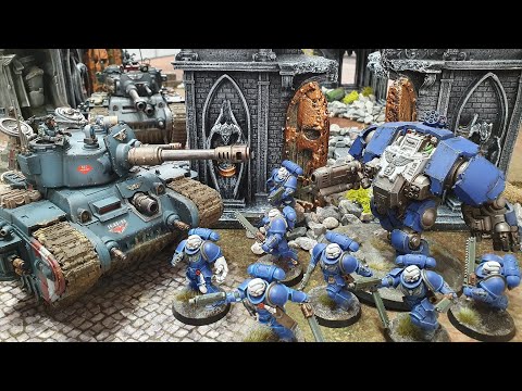 Space Marines vs Astra Militarum, Warhammer 40k battle report