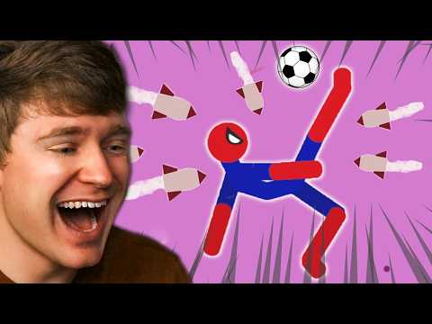 BEST FALLS and FAILS in STICKMAN DISMOUNTING! (Reaction)