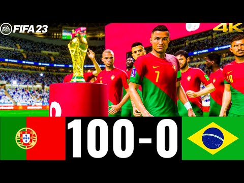 PORTUGAL 100-0 BRAZIL | FIFA WORLD CUP FINAL 2026 | PS5 4K GAMEPLAY #easportsfc26