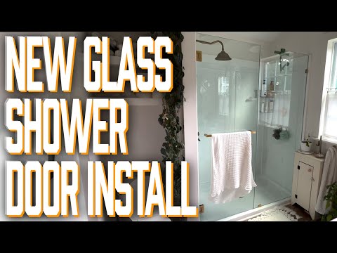 Installing A Glass Shower Door