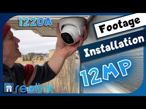 Installation + Footage - Reolink’s AMAZING 12MP Security Camera Review