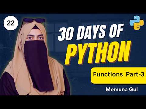 Python Advanced Functions Part 3