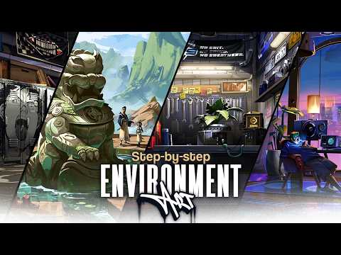 Paint Environment Art like a PRO (Full Breakdown)