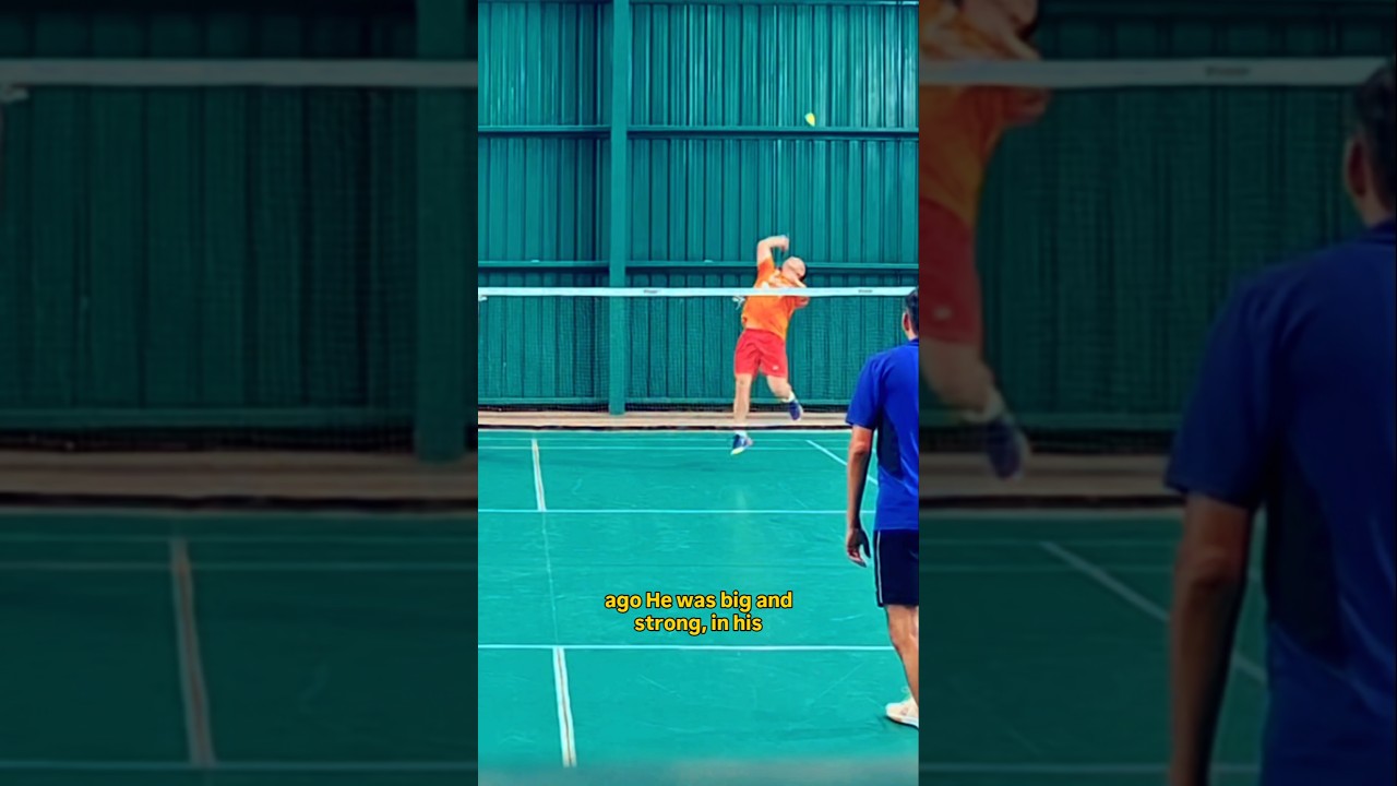 Can you keep up with this rally? 🔥 #Badminton