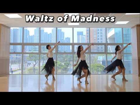 Waltz of Madness Demo/광기의왈츠/ 왈츠 오브 매드니스 라인댄스/ Improver - waltz/ 인천 송도 라인댄스/ 동호회 모집중