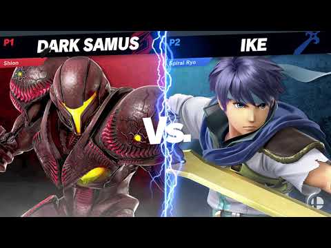 Losers Finals - Shion (Samus/Dark Samus) vs Spiral | Ryo (Ike) - UBS12 Singles