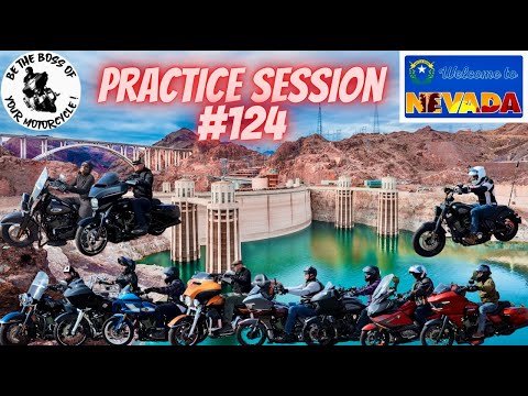 Practice Session #124 - NEVADA - Advanced Slow Speed Motorcycle Riding Skills *AUDIO ISSUES-SORRY!!!