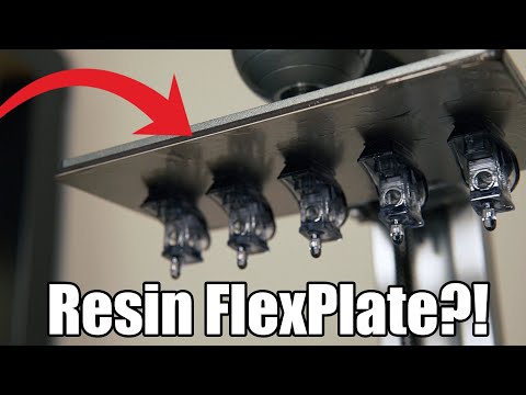 FlexPlate System For Resin 3D Printers?! Install And First Look On Elegoo Mars