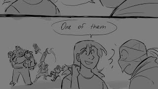 April & Splinter Meets Future Turtles | Cass' Apocalyptic Series | Ep.46 | ROTTMNT Comic Dub |