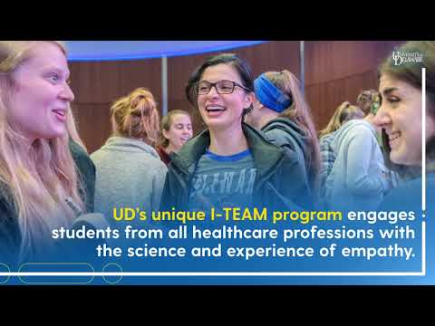 Teaching empathy to healthcare professionals at UD