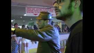 BAM MARGERA AND JOE FRANTZ TENSE MOMENTS ON CKY A#1 ROLLER RAGER VIDEO!