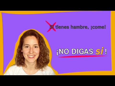 ❌¡NO DIGAS "SI" en frases CONDICIONALES!❌