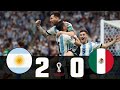 Argentina vs Mexico -  UHD 4K World Cup 2022 - Extended Highlights