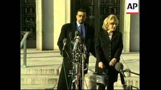 USA: CLINTON/LEWINSKY ALLEGED WHITE HOUSE SEX SCANDAL UPDATE