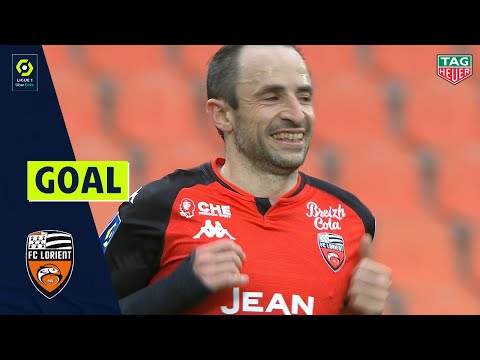 Goal Jerome HERGAULT (23' - FC LORIENT) FC LORIENT - LOSC LILLE (1-4) 20/21