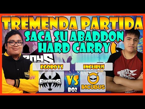 EGOBOYS VS INCUBUS GAMING BO2[GAME 1] THE GREAT AMERICAN RIVALRY DIVISION 2 - DOTA 2