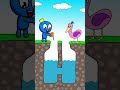 Opila bird tried to fool Blue but couldn't | Rainbow Friends Funny Animation #shorts #animation