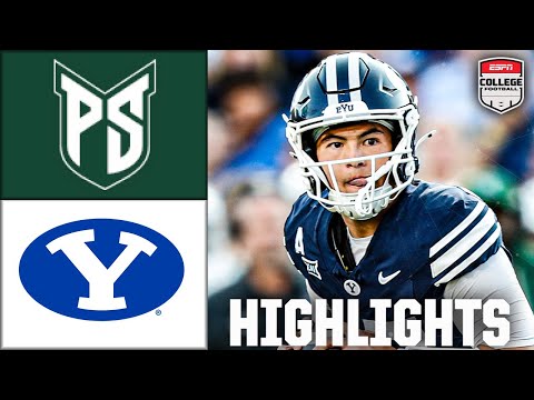 Portland State Vikings vs. BYU Cougars | Full Game Highlights | ESPN College Football