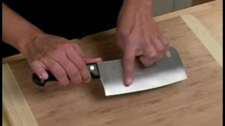 Cooking Tips : How to Use a Cleaver Knife