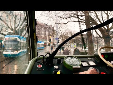 🇨🇭 VBZ Verkehrsbetriebe Zürich | Linie 8: Hardturm - Klusplatz | Be 4/6 „Mirage“