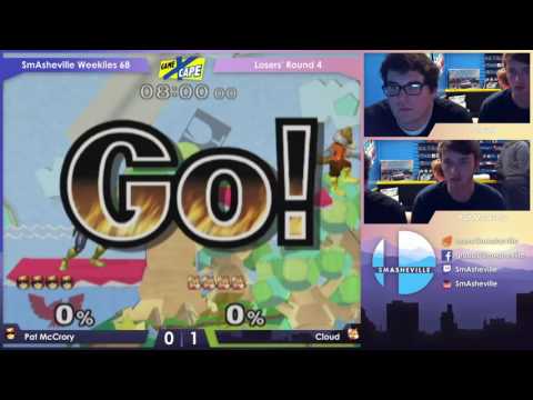 SW68 Losers' R4 - Pat McCrory (Marth/Captain Falcon) vs Cloud (Fox)