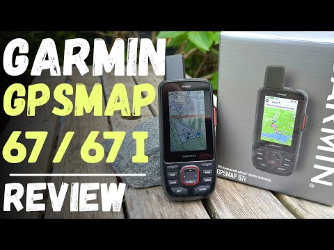 Przegląd funkcji Garmin GPSMap 67