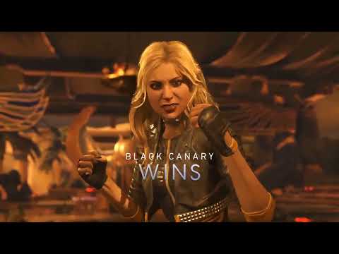 Injustice 2 BLACK CANARY's Victory Pose