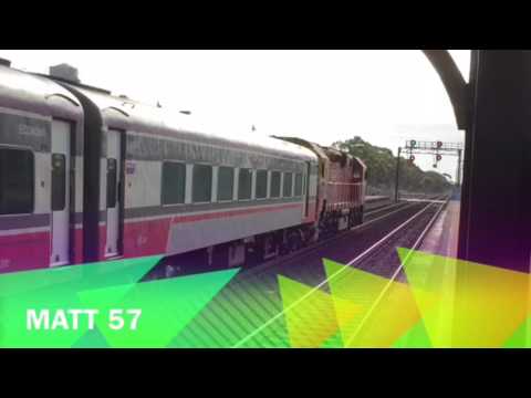 Vline N Class Leaving Waurn Ponds