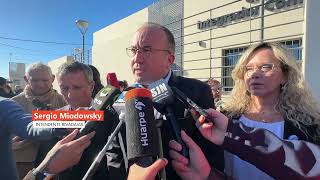 Sergio Miodowsky aseguró que Rivadavia tiene 19 obras en ejecución