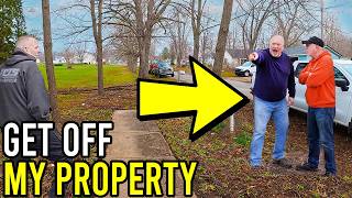 Neighbor LOST IT… “Get Back on Your Property!”
