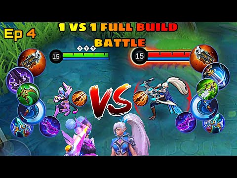 wanwan vs miya 1v1 full build battle Ep.4 |Mobile legends | Differ