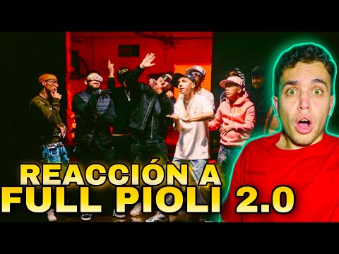 (REACCIÓN) FULL PIOLI 2.0 - Lleflight Pablo Chill-E GinoMella Jordan23 Julianno Polimá + artistas