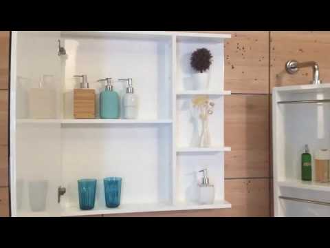 Pvc bathroom cabinet with swing side cabinet