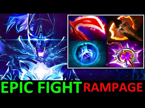 EPIC FIGHT ABSOLUTELY CRAZY CARRY [ PHANTOM ASSASSIN ] - RAMPAGE - PRO GAMEPLAY