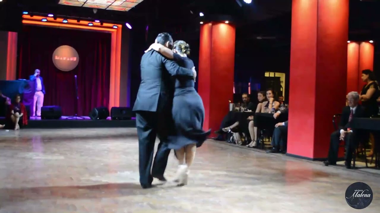 Virginia Pandolfi & Roberto Zuccarino en Milonga Malena "COMO NINGUNA" !! 4/4
